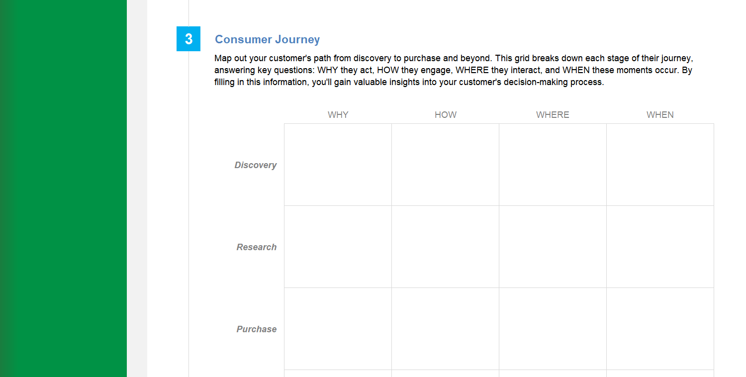 Brand Strategy Excel Template Image 5