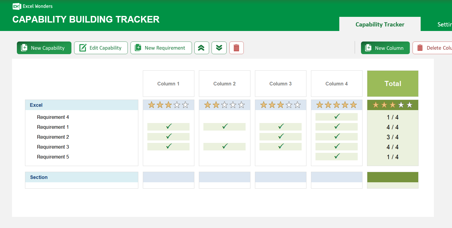 capability-building-tracker-excel-template main image