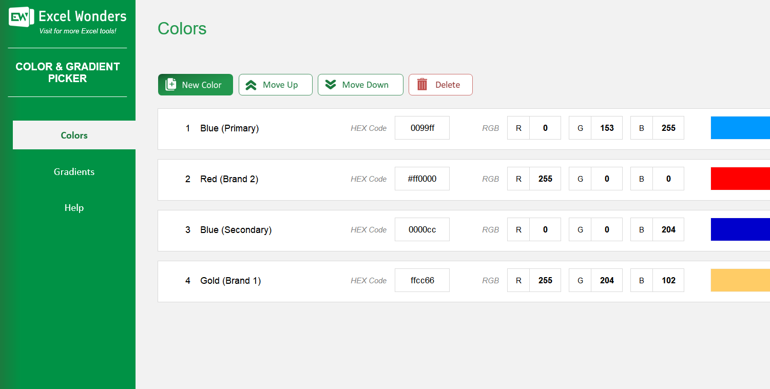 color-and-gradient-picker-excel-template main image