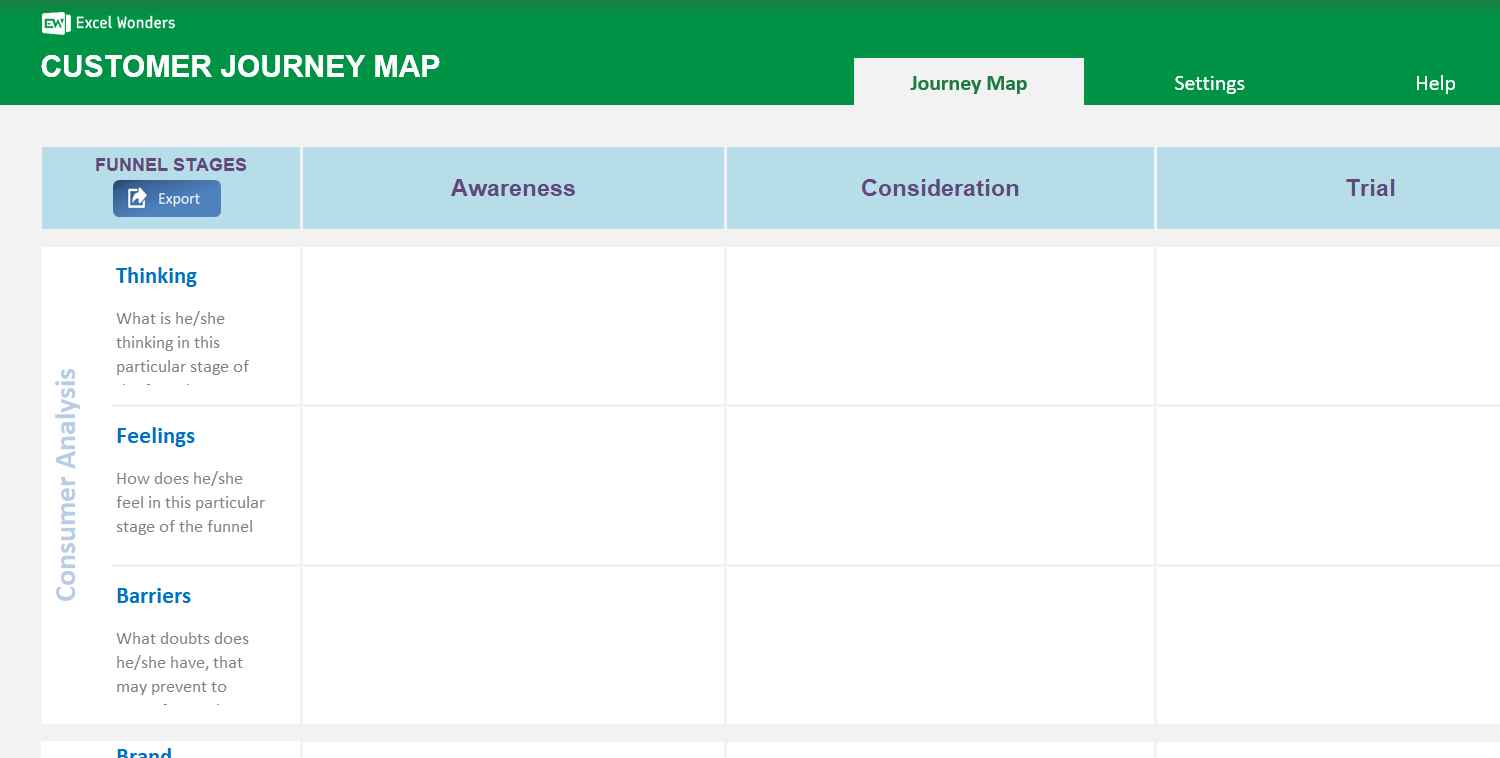 customer-journey-map-excel-template main image