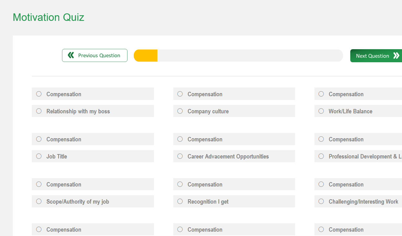 Employee Motivation Assessment Excel Template Default Image thumbnail image