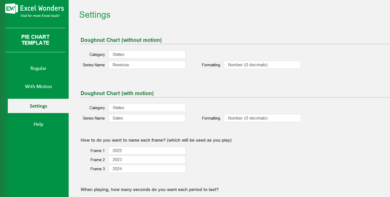 Pie Chart Excel Template Image 4