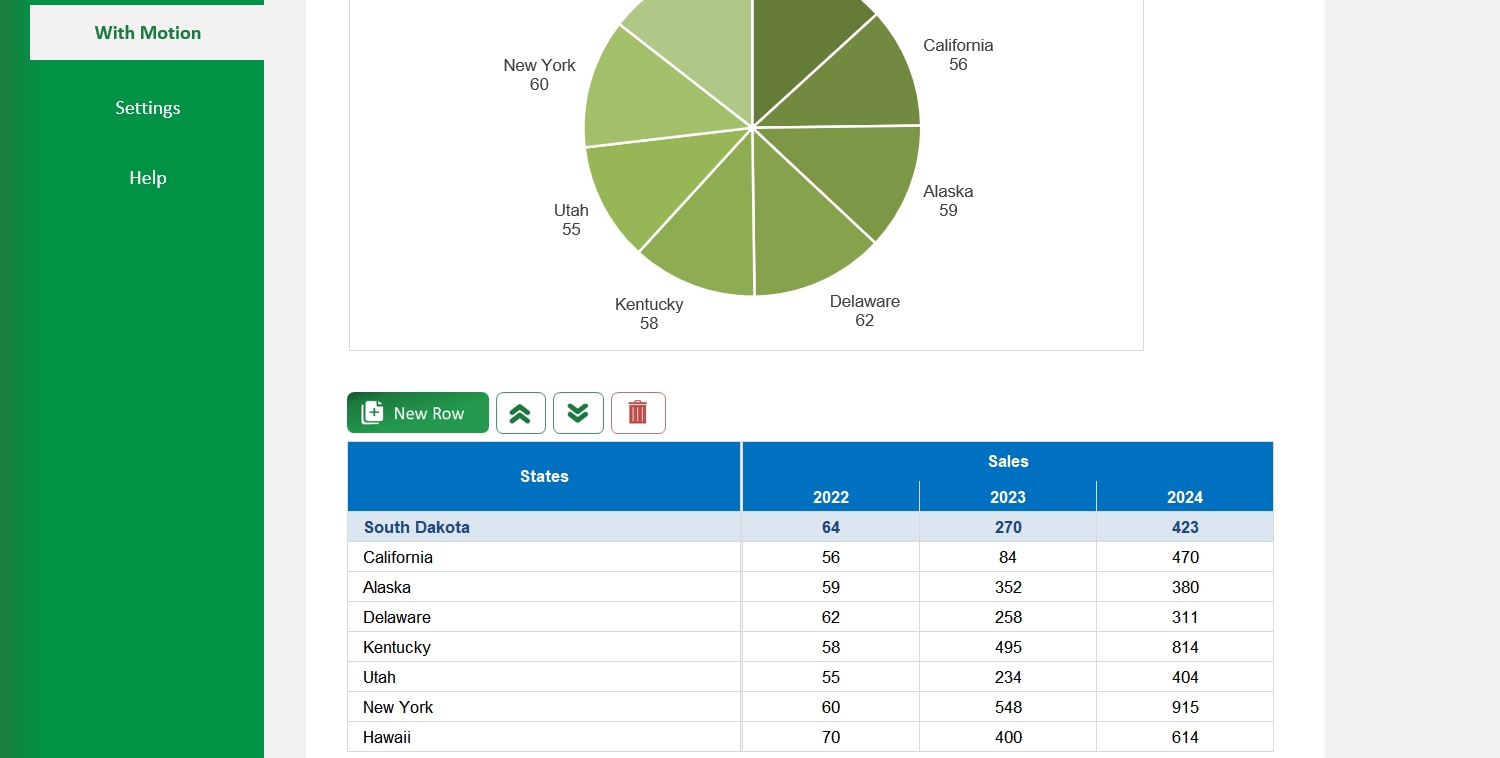 Pie Chart Excel Template Image 6
