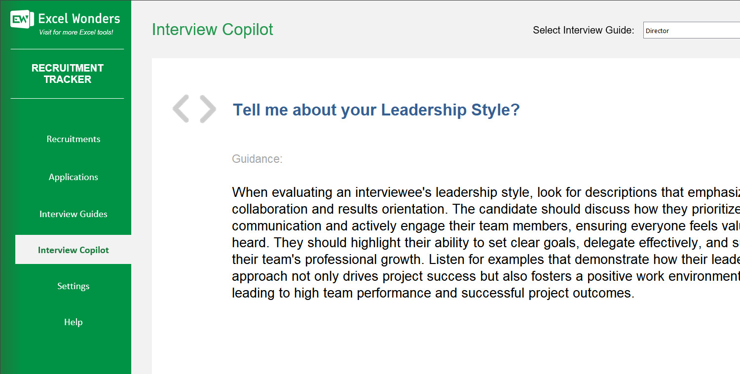 Recruitment Tracking Excel Template Image 6