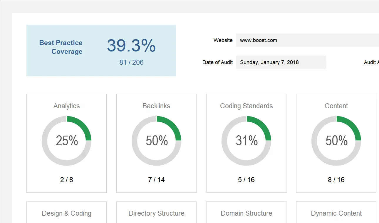 SEO Checklist Excel Template Default Image thumbnail image