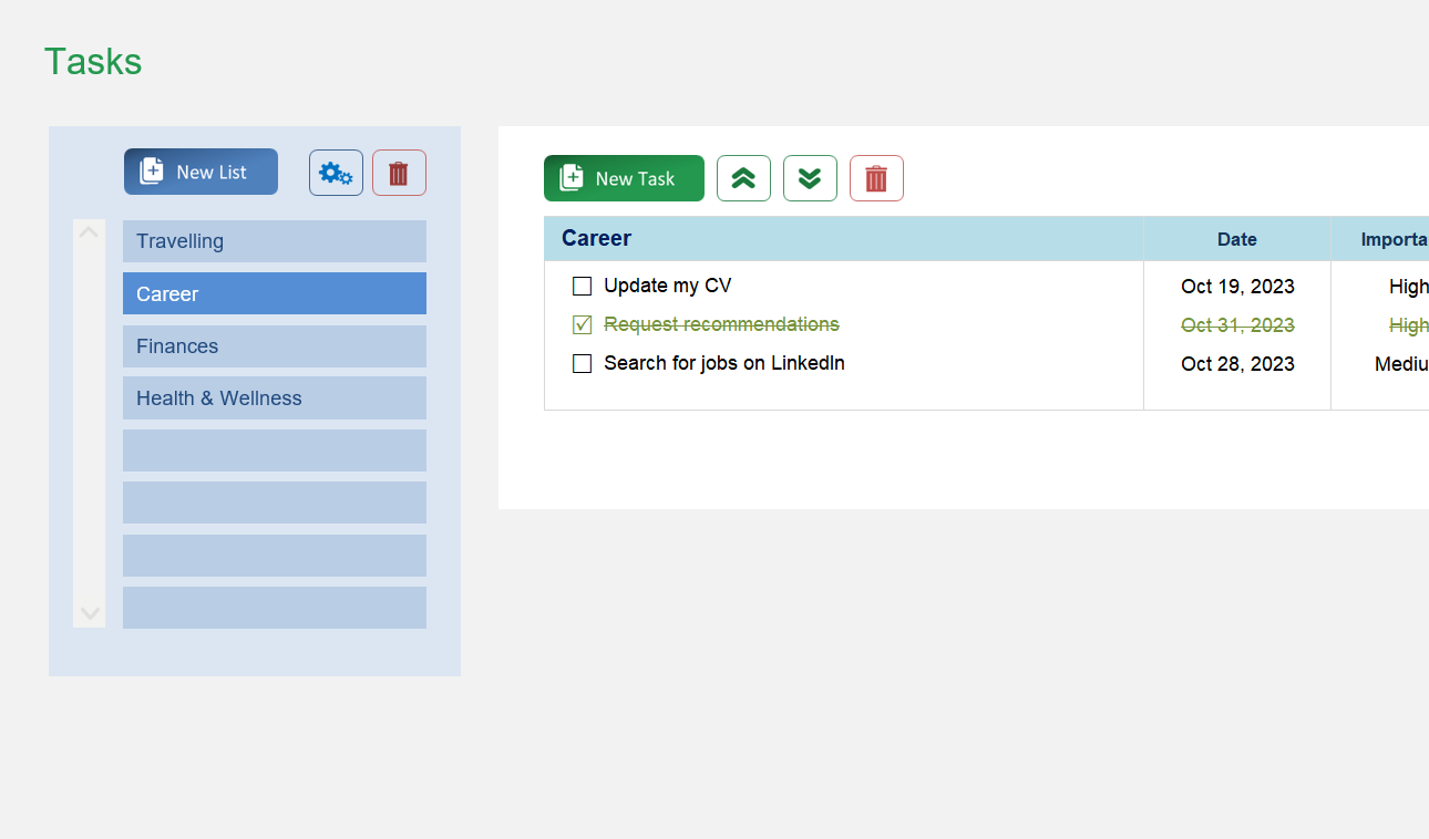 To-Do List Excel Template Default Image thumbnail image